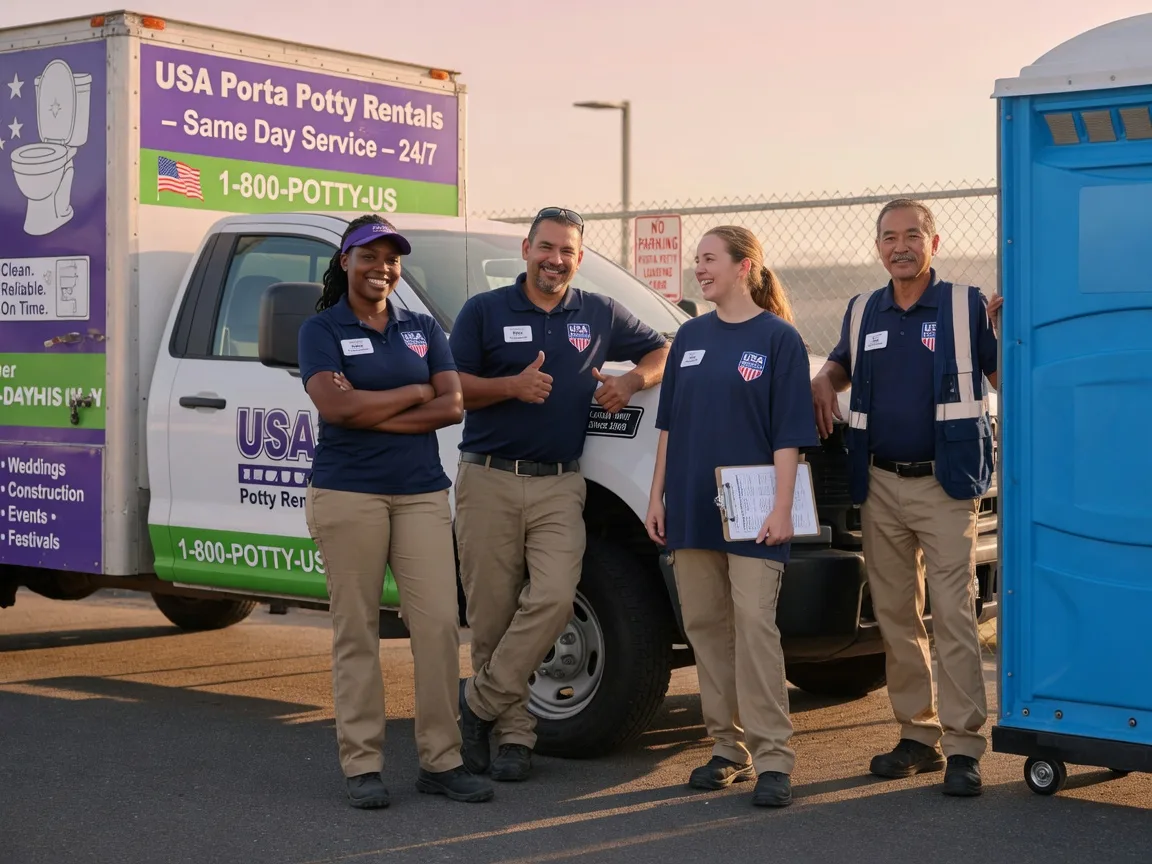 Porta Potty Rental company in Pigeon Forge, TN